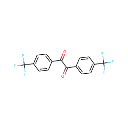 O=C(C(=O)c1ccc(C(F)(F)F)cc1)c1ccc(C(F)(F)F)cc1 ZINC000028713891