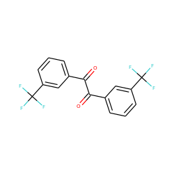 O=C(C(=O)c1cccc(C(F)(F)F)c1)c1cccc(C(F)(F)F)c1 ZINC000028713892