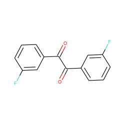 O=C(C(=O)c1cccc(F)c1)c1cccc(F)c1 ZINC000028713882