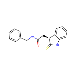 O=C(C[C@@H]1C(=S)Nc2ccccc21)NCc1ccccc1 ZINC000012352654