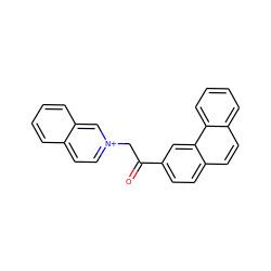 O=C(C[n+]1ccc2ccccc2c1)c1ccc2ccc3ccccc3c2c1 ZINC000001668172