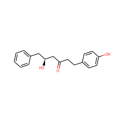 O=C(CCc1ccc(O)cc1)C[C@@H](O)Cc1ccccc1 ZINC000049784541