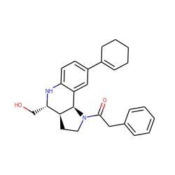 O=C(Cc1ccccc1)N1CC[C@@H]2[C@H]1c1cc(C3=CCCCC3)ccc1N[C@H]2CO ZINC000095599555