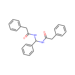 O=C(Cc1ccccc1)NC(NC(=O)Cc1ccccc1)c1ccccc1 ZINC000005772867