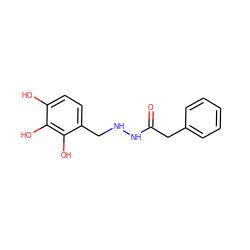 O=C(Cc1ccccc1)NNCc1ccc(O)c(O)c1O ZINC001772601984