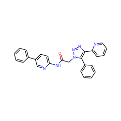 O=C(Cn1nnc(-c2ccccn2)c1-c1ccccc1)Nc1ccc(-c2ccccc2)cn1 ZINC001772636684