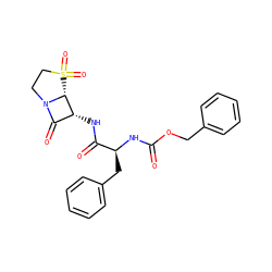 O=C(N[C@@H](Cc1ccccc1)C(=O)N[C@@H]1C(=O)N2CCS(=O)(=O)[C@H]12)OCc1ccccc1 ZINC000003940140