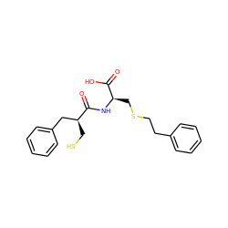 O=C(N[C@H](CSCCc1ccccc1)C(=O)O)[C@@H](CS)Cc1ccccc1 ZINC000026494589