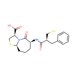 O=C(N[C@H]1CCC[C@H]2SC[C@@H](C(=O)O)N2C1=O)[C@@H](CS)Cc1ccccc1 ZINC000027852967