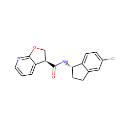 O=C(N[C@H]1CCc2cc(Cl)ccc21)[C@@H]1COc2ncccc21 ZINC000205627715