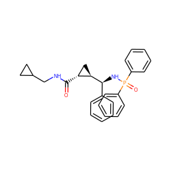 O=C(NCC1CC1)[C@@H]1C[C@H]1[C@@H](NP(=O)(c1ccccc1)c1ccccc1)c1ccccc1 ZINC000008829591