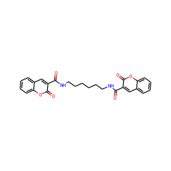 O=C(NCCCCCCNC(=O)c1cc2ccccc2oc1=O)c1cc2ccccc2oc1=O ZINC000002472063