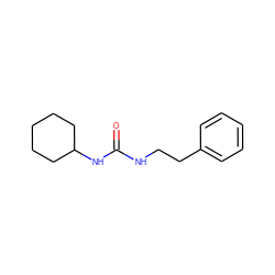 O=C(NCCc1ccccc1)NC1CCCCC1 ZINC000000182146