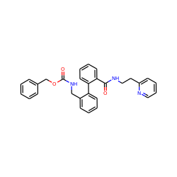 O=C(NCc1ccccc1-c1ccccc1C(=O)NCCc1ccccn1)OCc1ccccc1 ZINC000001491423