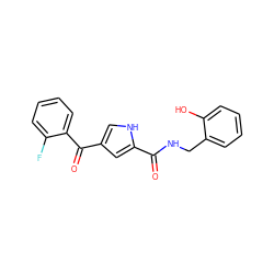 O=C(NCc1ccccc1O)c1cc(C(=O)c2ccccc2F)c[nH]1 ZINC000053295894