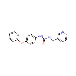 O=C(NCc1cccnc1)Nc1ccc(Oc2ccccc2)cc1 ZINC000053246919