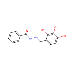 O=C(NNCc1ccc(O)c(O)c1O)c1ccccc1 ZINC001772653202