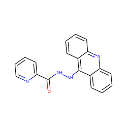 O=C(NNc1c2ccccc2nc2ccccc12)c1ccccn1 ZINC000004151261