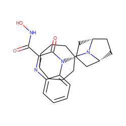 O=C(NO)c1nc2ccccc2n([C@@H]2C[C@@H]3CC[C@H](C2)N3C2CCCCCCC2)c1=O ZINC000114709970