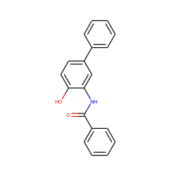 O=C(Nc1cc(-c2ccccc2)ccc1O)c1ccccc1 ZINC000029127807