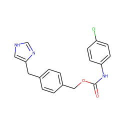 O=C(Nc1ccc(Cl)cc1)OCc1ccc(Cc2c[nH]cn2)cc1 ZINC000013439928