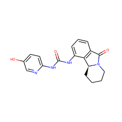 O=C(Nc1ccc(O)cn1)Nc1cccc2c1[C@@H]1CCCCN1C2=O ZINC000095580308