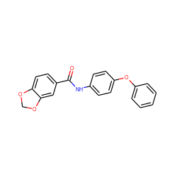 O=C(Nc1ccc(Oc2ccccc2)cc1)c1ccc2c(c1)OCO2 ZINC000000373839