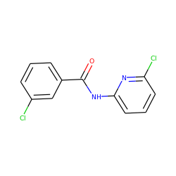 O=C(Nc1cccc(Cl)n1)c1cccc(Cl)c1 ZINC000036159431