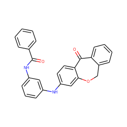 O=C(Nc1cccc(Nc2ccc3c(c2)OCc2ccccc2C3=O)c1)c1ccccc1 ZINC000095580191