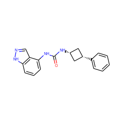 O=C(Nc1cccc2[nH]ncc12)N[C@H]1C[C@@H](c2ccccc2)C1 ZINC000169704916