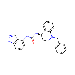 O=C(Nc1cccc2[nH]ncc12)N[C@H]1CCN(Cc2ccccc2)c2ccccc21 ZINC000035794439