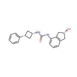 O=C(Nc1cccc2c1C[C@H](O)C2)N[C@H]1C[C@@H](c2ccccc2)C1 ZINC000169704923