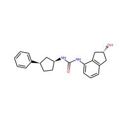 O=C(Nc1cccc2c1C[C@H](O)C2)N[C@H]1CC[C@@H](c2ccccc2)C1 ZINC000169704871