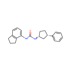 O=C(Nc1cccc2c1CCC2)N[C@@H]1CC[C@H](c2ccccc2)C1 ZINC000169704971