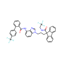 O=C(Nc1cccc2c1ncn2CCCC1(C(=O)NCC(F)(F)F)c2ccccc2-c2ccccc21)c1ccccc1-c1ccc(C(F)(F)F)cc1 ZINC000027984970