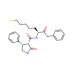 O=C(Nc1ccccc1)[C@H](CCCCCS)NC(=O)[C@@H]1C(=O)NC[C@@H]1c1ccccc1 ZINC000205066202