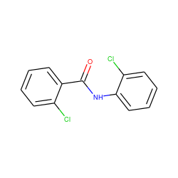 O=C(Nc1ccccc1Cl)c1ccccc1Cl ZINC000000126115