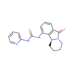 O=C(Nc1ccccn1)Nc1cccc2c1[C@@H]1CCCCN1C2=O ZINC000095580270