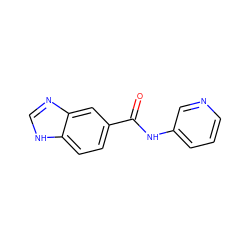 O=C(Nc1cccnc1)c1ccc2[nH]cnc2c1 ZINC000035128249