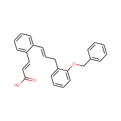 O=C(O)/C=C/c1ccccc1/C=C/Cc1ccccc1OCc1ccccc1 ZINC000028332631