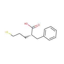 O=C(O)[C@@H](CCCS)Cc1ccccc1 ZINC000013686572