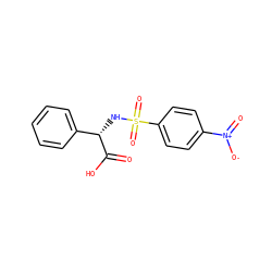 O=C(O)[C@@H](NS(=O)(=O)c1ccc([N+](=O)[O-])cc1)c1ccccc1 ZINC000003219819