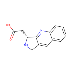 O=C(O)C[C@H]1NCc2cc3ccccc3nc21 ZINC000005053072