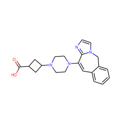 O=C(O)C1CC(N2CCN(C3=Cc4ccccc4Cn4ccnc43)CC2)C1 ZINC000058590649