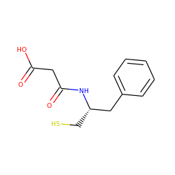 O=C(O)CC(=O)N[C@@H](CS)Cc1ccccc1 ZINC000005138995