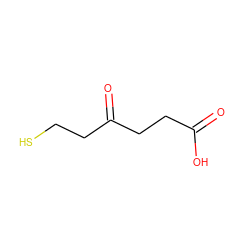 O=C(O)CCC(=O)CCS ZINC000013599884