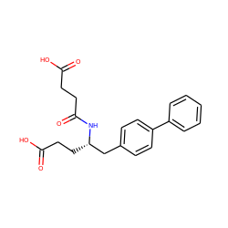 O=C(O)CCC(=O)N[C@@H](CCC(=O)O)Cc1ccc(-c2ccccc2)cc1 ZINC000013741348