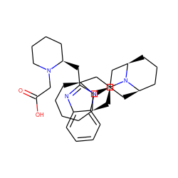 O=C(O)CN1CCCC[C@H]1Cc1nc2ccccc2n1[C@@H]1C[C@@H]2CCC[C@H](C1)N2[C@H]1C[C@H]2CCCC[C@H](C2)C1 ZINC000473236419