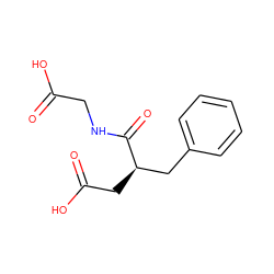 O=C(O)CNC(=O)[C@H](CC(=O)O)Cc1ccccc1 ZINC000036322584