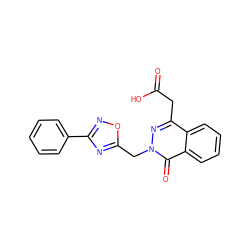 O=C(O)Cc1nn(Cc2nc(-c3ccccc3)no2)c(=O)c2ccccc12 ZINC000013449010